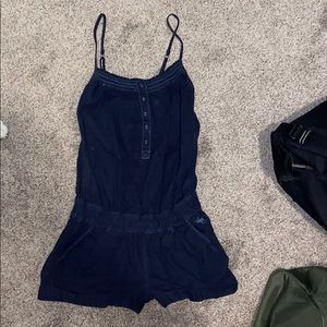 Abercrombie Kids Navy Blue Romper